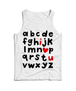 For Sale Easy Valentine Days ABC Cheap Tank Top