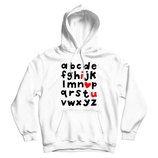 For Sale Easy Valentine Days ABC Cheap Hoodie