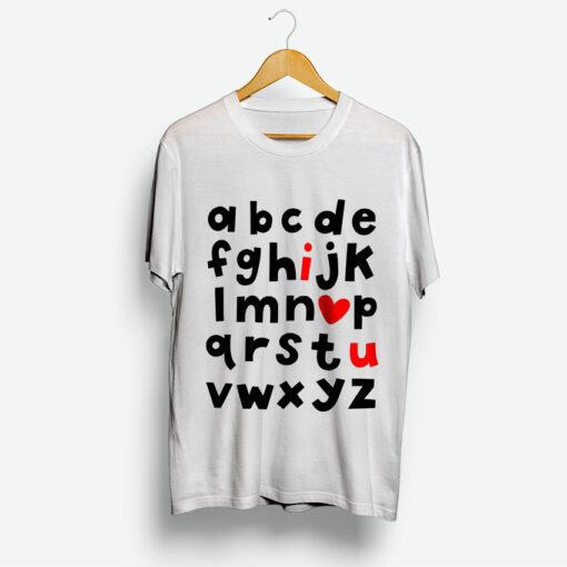 For Sale Easy Valentine Days ABC Cheap T-Shirt