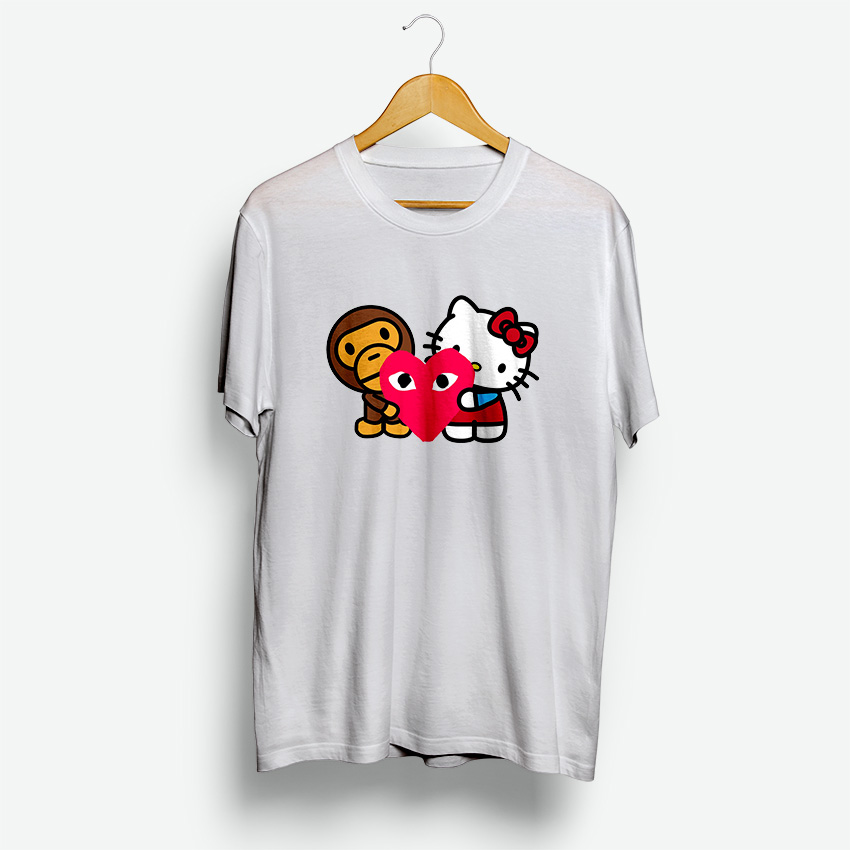 cdg x bape