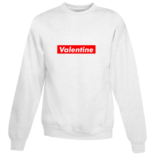 For Sale Valentine Red Box Logo Premium Cheap Sweatshirt