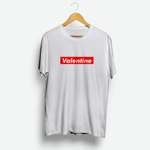 For Sale Valentine Red Box Logo Premium Cheap T-Shirt