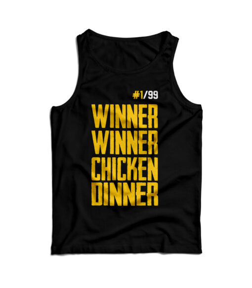 For Sale Winner Winner Chicken Dinner PUBG Tank Top