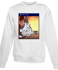 Chungus X PlayStation 4 Meme Sweatshirt
