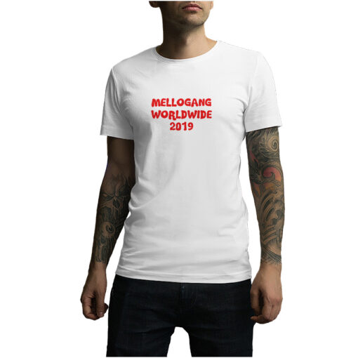 For Sale Marshmello Mellogang Worldwide 2019 Cheap T-Shirt