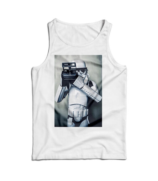 For Sale Star Wars Stormtrooper Selfie Polaroid Cheap Tank Top