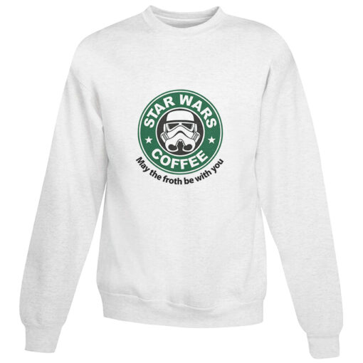 For Sale Starbucks Coffee Star Wars Coffee Logo Parody Sweatshirt