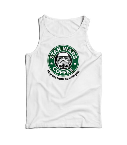 For Sale Starbucks Coffee Star Wars Coffee Logo Parody Tank Top