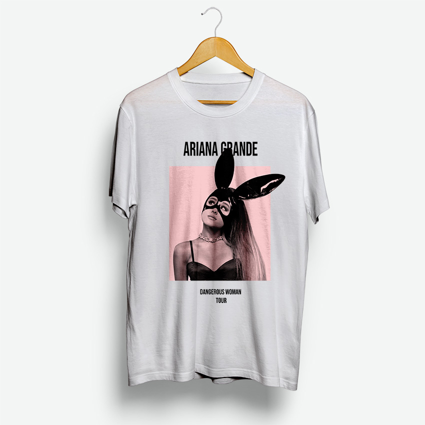 For Sale Ariana Grande Dangerous Woman Tour Cheap T Shirt