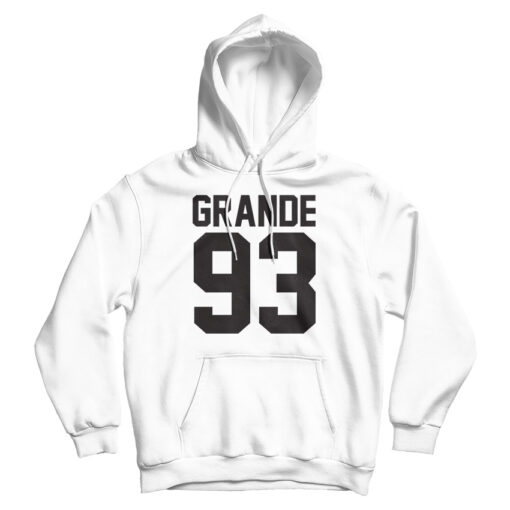 For Sale Grande 93 Ariana Grande Front Hoodie
