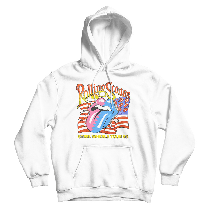Rolling Stone Steel Wheels Tour 89 Hoodie
