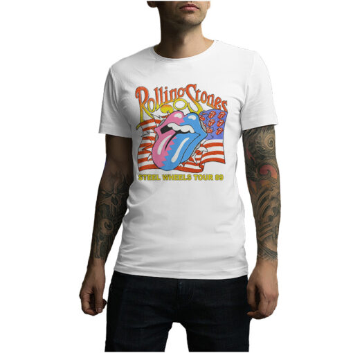 Rolling Stone Steel Wheels Tour 89 T-Shirt