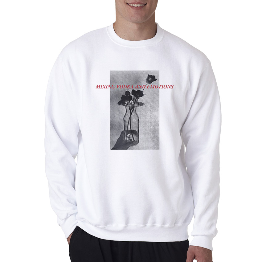 Mixing Vodka And Emotions Sweatshirt Trendy Clothing