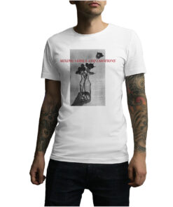 Mixing Vodka And Emotions T-Shirt Trendy Clothing