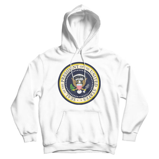 Fake Presidential Seal Logo Hoodie