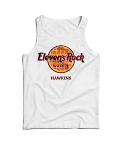 Stranger Eleven Rock Waffle Hawkins Tank Top