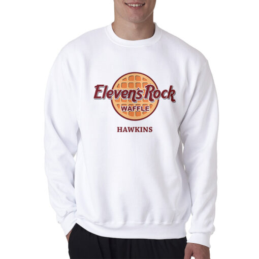 Stranger Eleven Rock Waffle Hawkins Sweatshirt