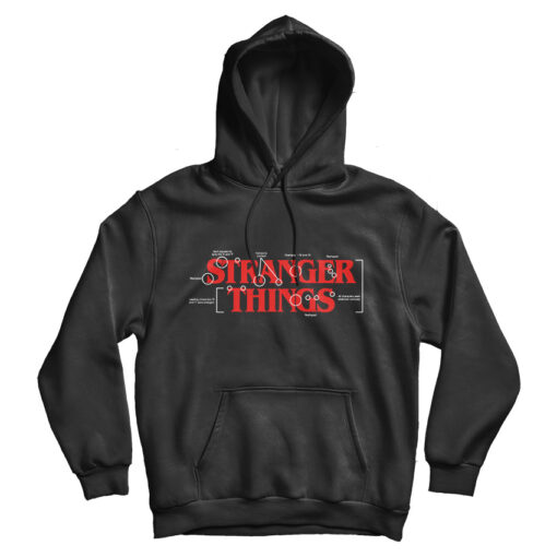 Official Stranger Things Merchandise Logo Hoodie