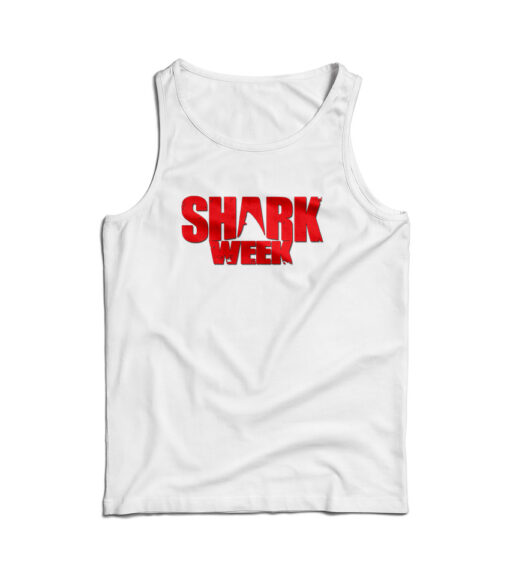 Shark Week Funny Premium Tank Top