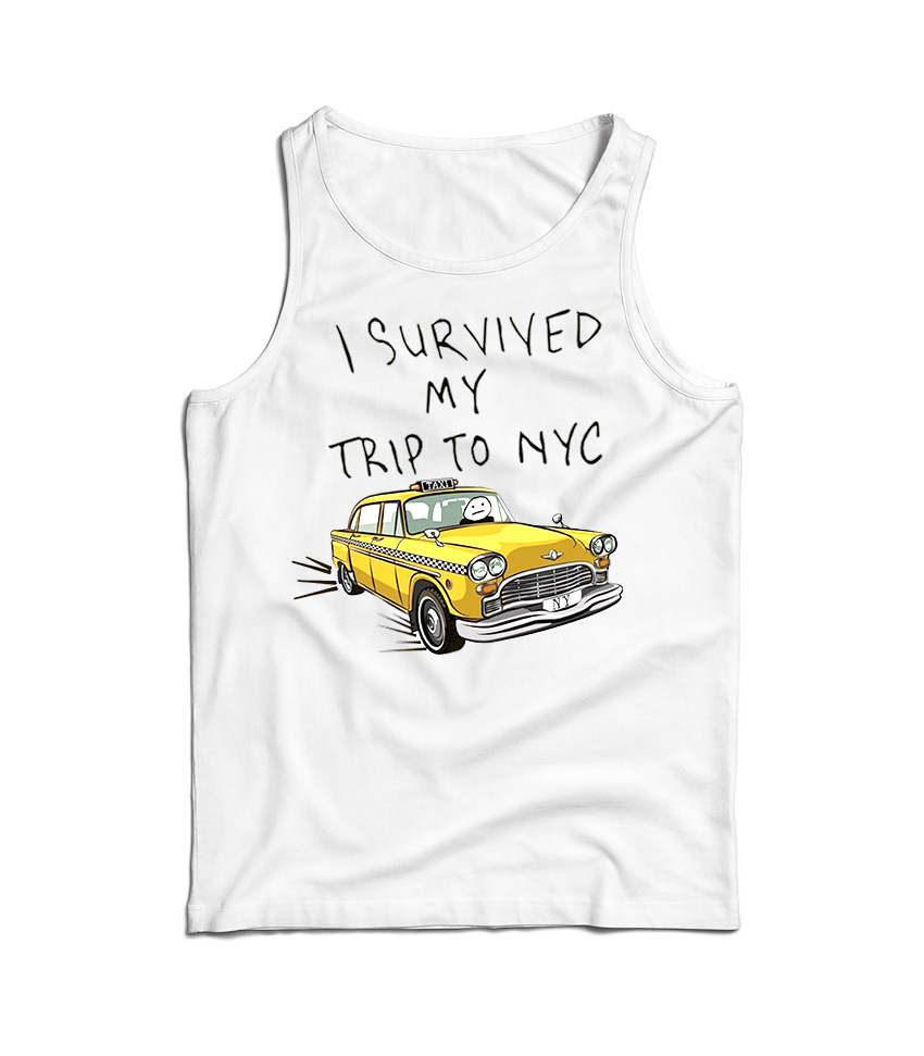 I Survived My Trip To NYC Tom Holland Spider-Man Tank Top