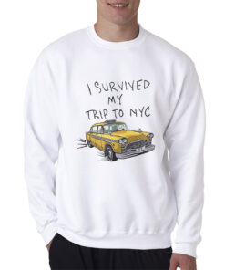 I Survived My Trip To NYC Tom Holland Spider-Man Sweatshirt
