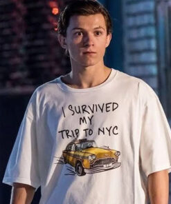 I Survived My Trip To NYC Tom Holland Spider-Man T-Shirt