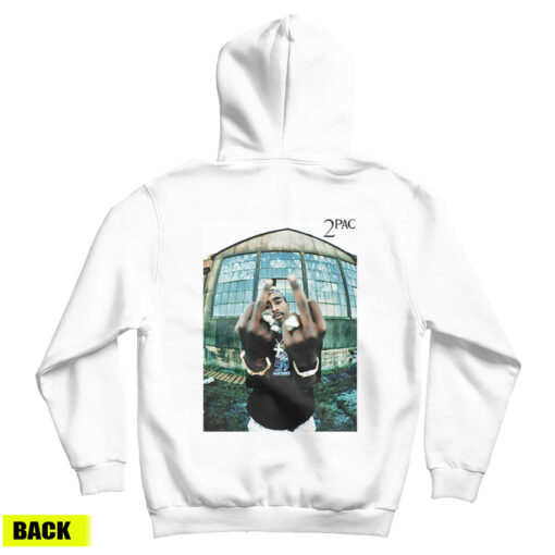Tupac Fuck All You All Back Hoodie