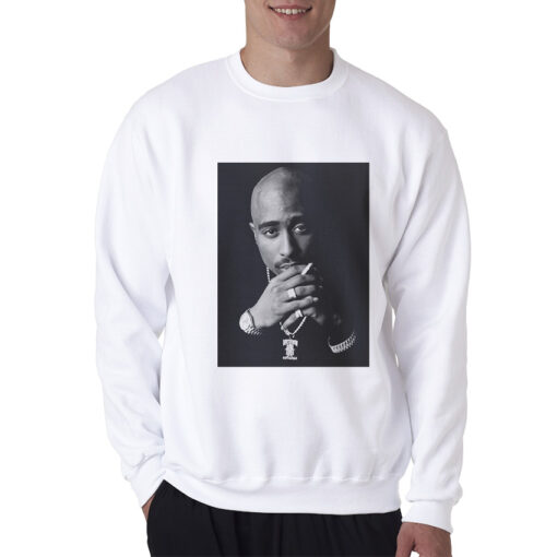 Tupac Shakur 2pac Smoke Sweatshirt Hip Hop