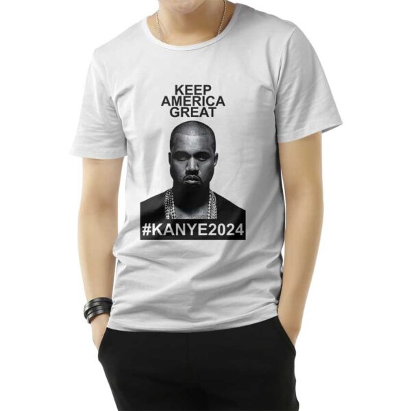 Keep America Great Kanye West 2024 TShirt For Men's And Women's