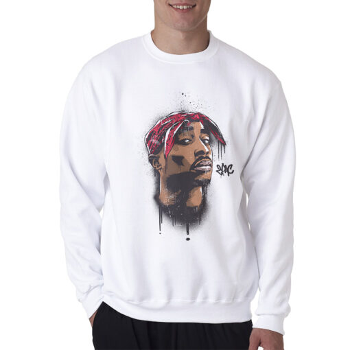 Vintage Tupac Shakur Face 2Pac Sweatshirt