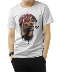Vintage Tupac Shakur Face 2Pac T-Shirt
