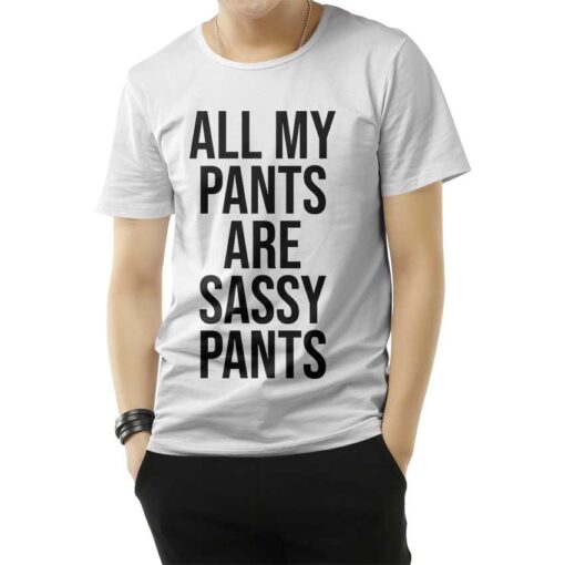 All My Pants Are Sassy Pants T-Shirt