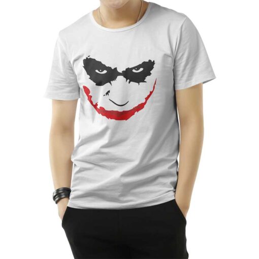 Funny Comics Character Joker Face T-Shirt