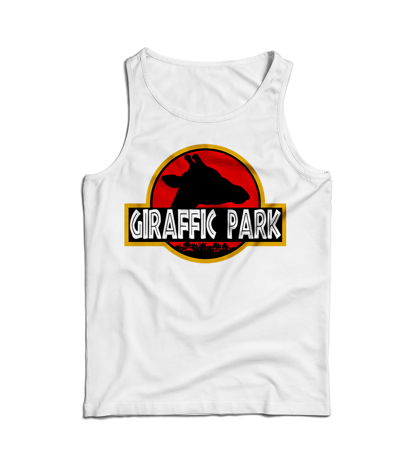 Official Custom Giraffic Park Tank Top