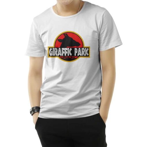 Official Custom Giraffic Park T-Shirt