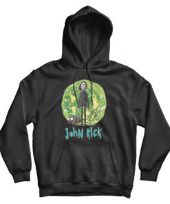 John Rick John Wick Rick And Morty Hoodie