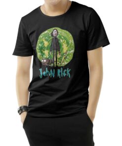 John Rick John Wick Rick And Morty T-Shirt