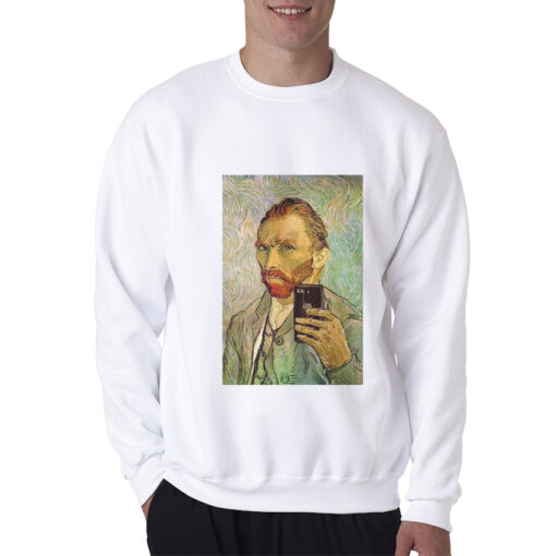 Vincent Van Gogh Selfie Portrait Sweatshirt