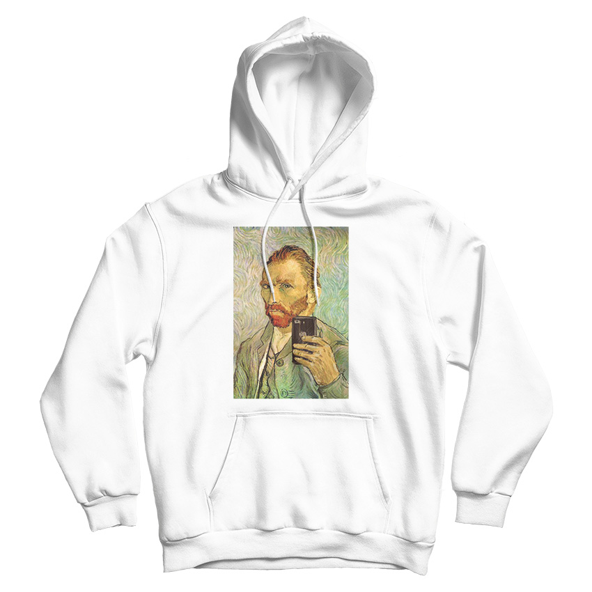 Vincent Van Gogh Selfie Portrait Hoodie