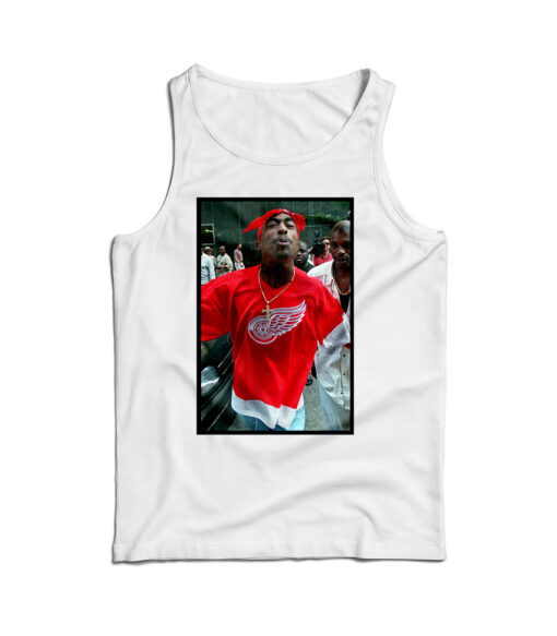 Tupac Spitting Tank Top Urban Outfitters