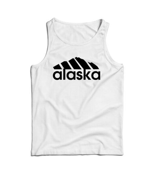 Alaska Adidas Logo Parody Tank Top