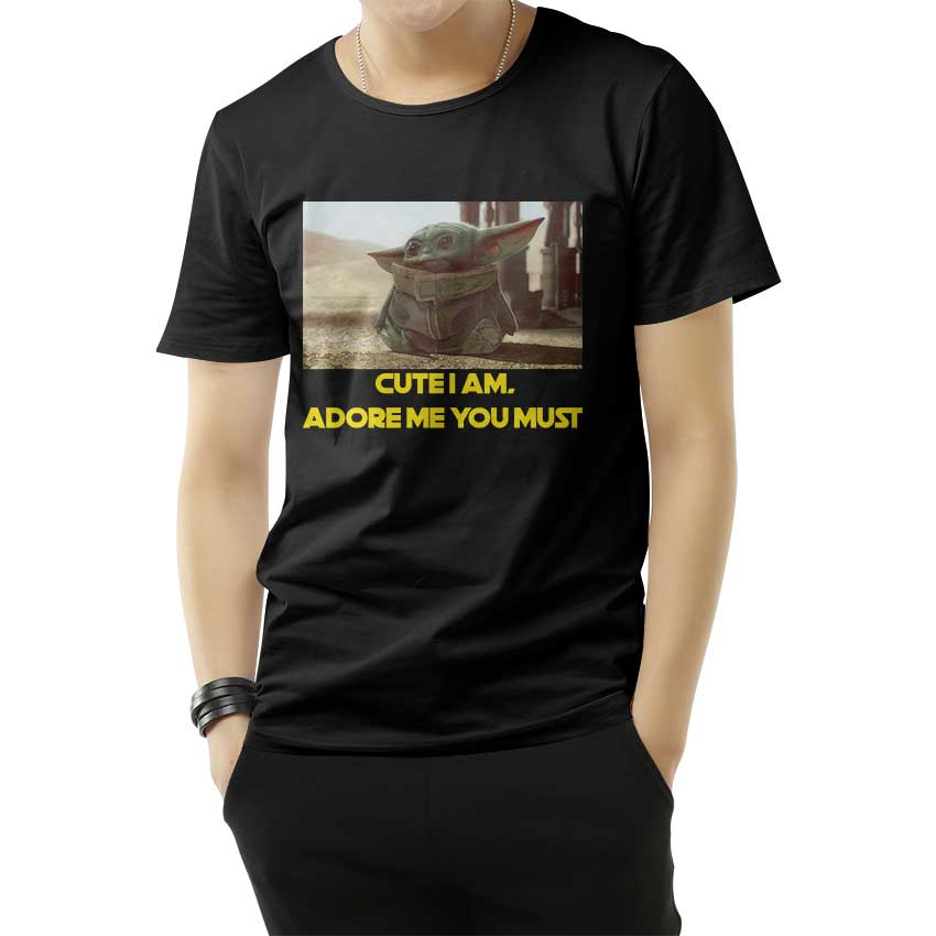 Baby Yoda Cute I Am Adore Me You Must T-Shirt