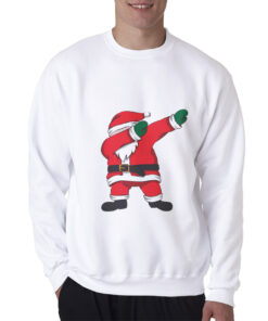 Cute Dabbing Santa Christmas Sweatshirt