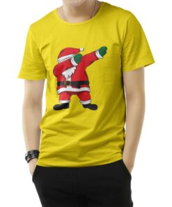 Cute Dabbing Santa Christmas T-Shirt