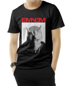 Eminem Finger Horns T-Shirt