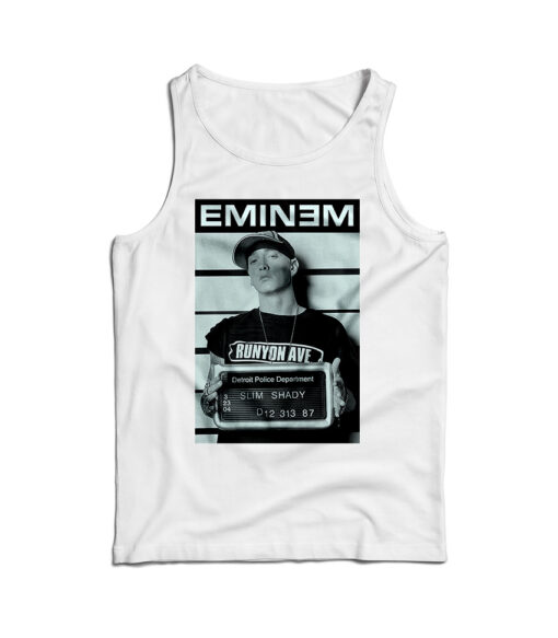 Eminem Wanted Trendy Tank Top Designs