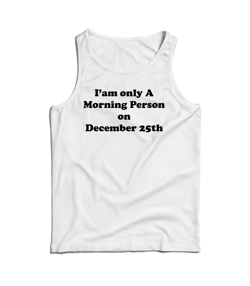 Funny Christmas Tank Top With Sayings