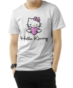 Hello Kimmy Kanye West Kim Kardashian Couple T-Shirt