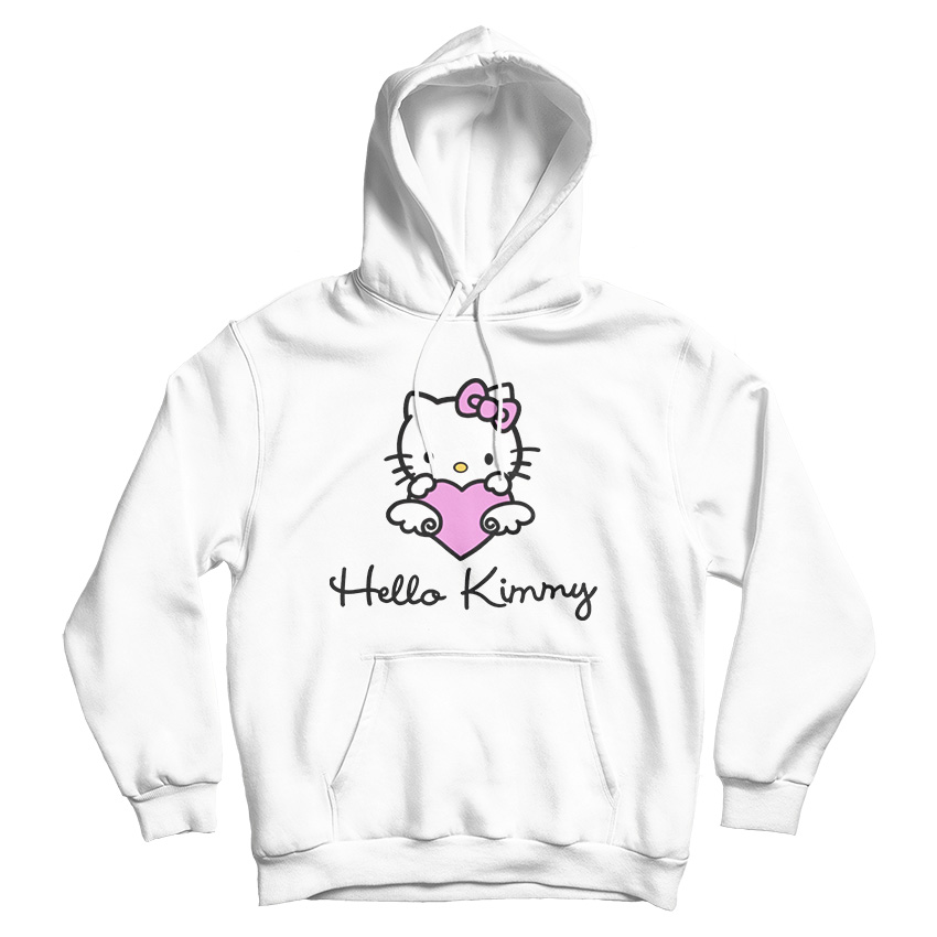Hello Kimmy Kanye West Kim Kardashian Couple Hoodie
