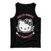 Kanye West Kitty Cat Hello Kanye Be Fearless Tank Top